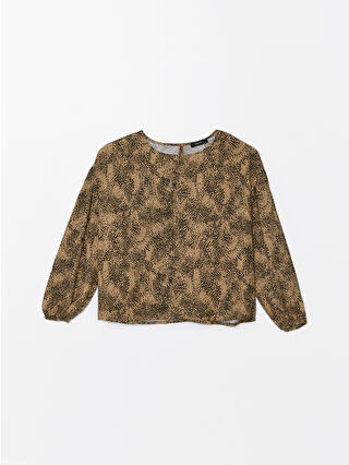 Brown Printed