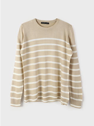 Beige Striped