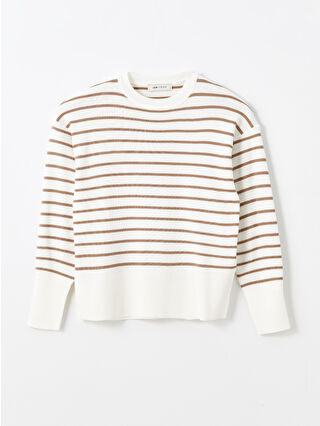 Beige Striped