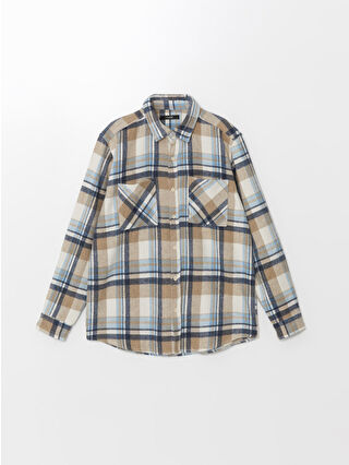 Beige Checked
