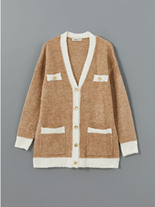 Beige Jacquard