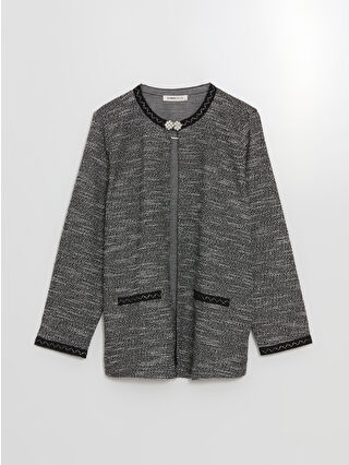 Grey Jacquard