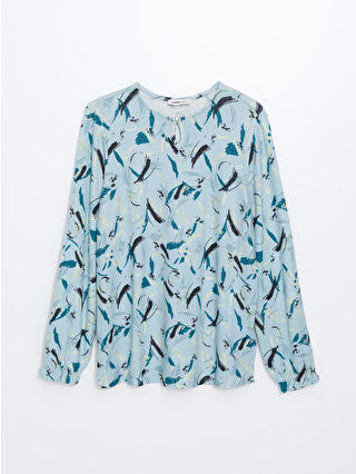 Mint Green Printed