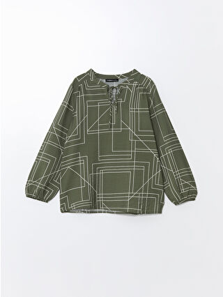 Khaki Printed