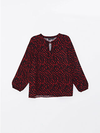 Red Printed