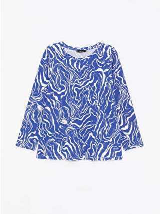 Navy Printed