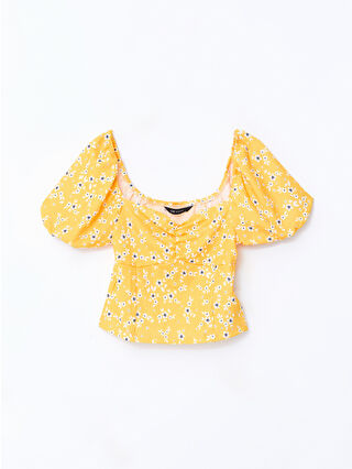 Yellow Printed
