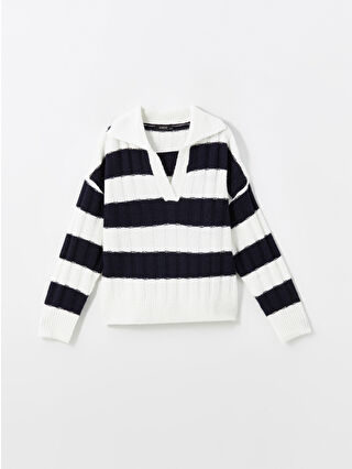 Navy Striped