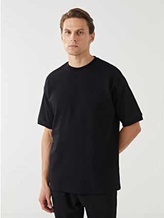 LCW Vision Crew Neck Short Sleeve Men's T-shirt - W4HF05Z8-CVL