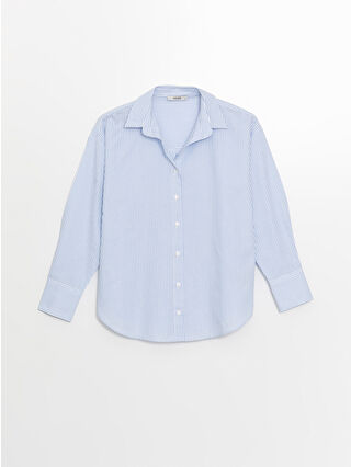 Açık Mavi Çizgili