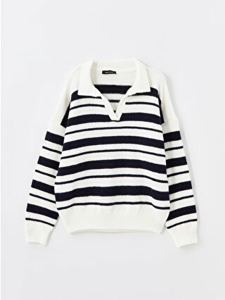Navy Striped