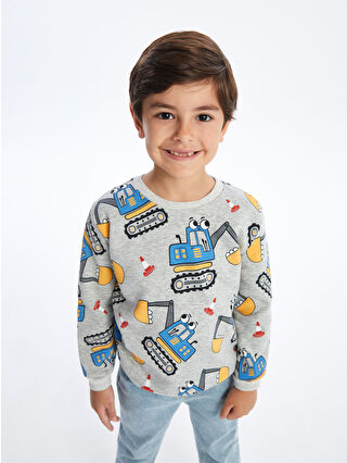 لون رمادي ميلانج فاقع