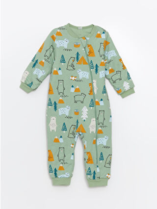 Mat Yeşil Baskılı