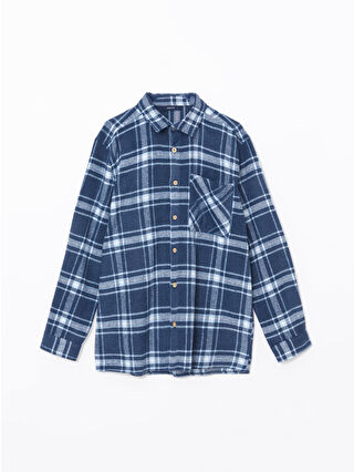 Pastel Blue Checked