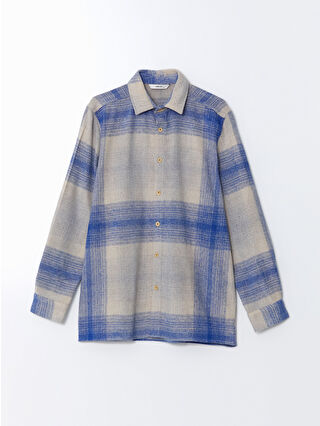Pastel Blue Checked