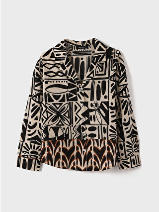 Beige Printed