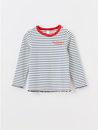Light Navy Striped