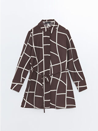 Dark Beige Printed