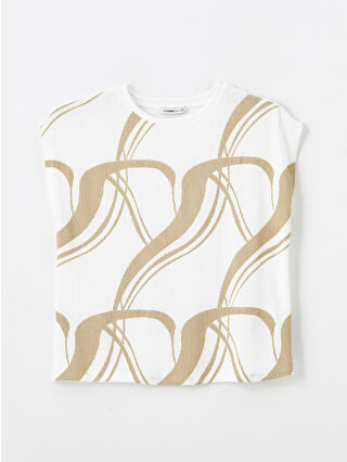 Light Beige Printed