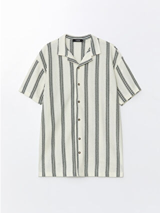 Koyu Yeşil Çizgili