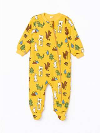 Orta Sarı Baskılı