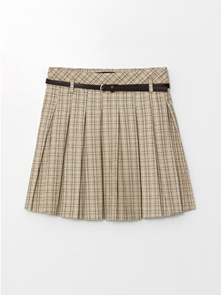 Beige Checked