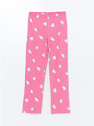 Orta Pembe Baskılı