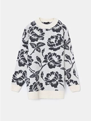 Ecru Jacquard