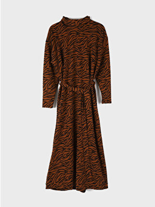 Dark Orange Jacquard