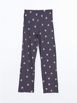 Dark Grey Printed