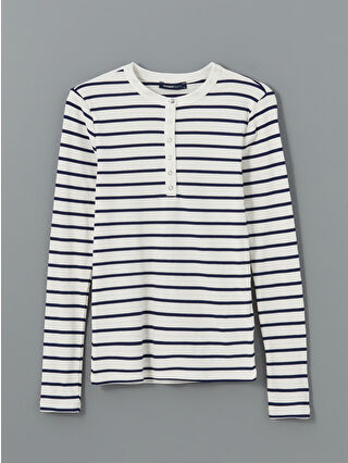 Navy Striped