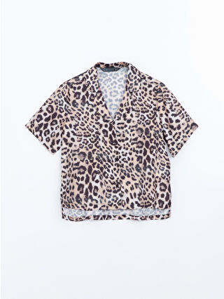 Koyu Mürdüm Baskılı