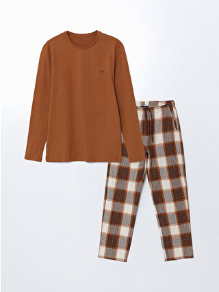 Light Brown Checked