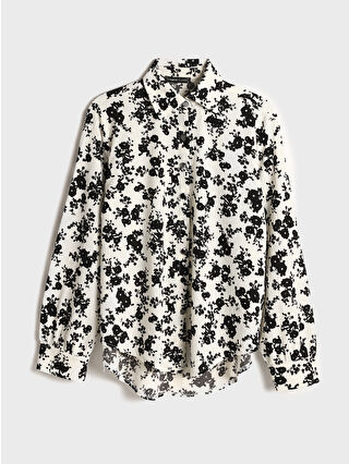 White Printed