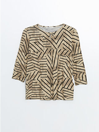 Beige Printed