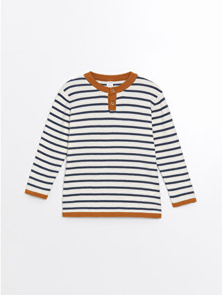 Navy Striped