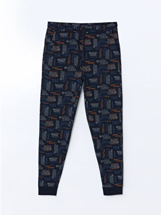 Navy Printed