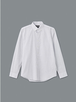 White Printed