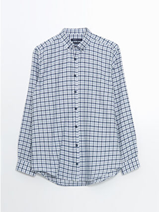 Blue Checked