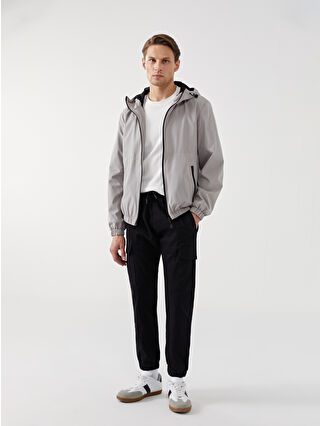 XSIDE Standart Kalıp Kapüşonlu Erkek Yağmurluk - S51513Z8-CV3 | LCW