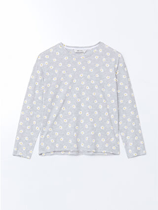 Gri Melanj Baskılı