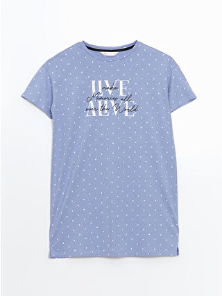 Dark Lilac Printed