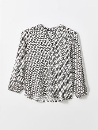 White Printed