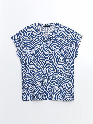 Navy Printed