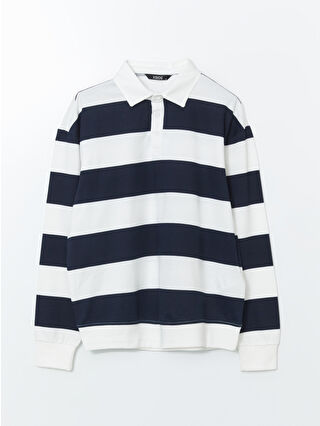 لون كحلي ساطع مطبوع