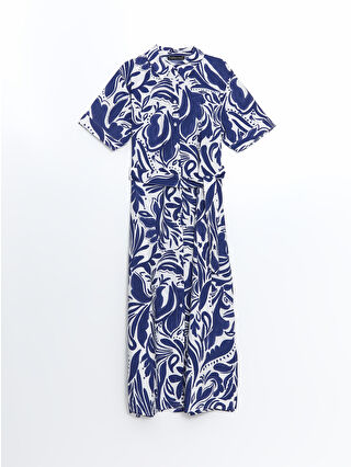 Navy Printed