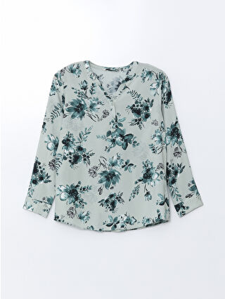 Light Green Printed