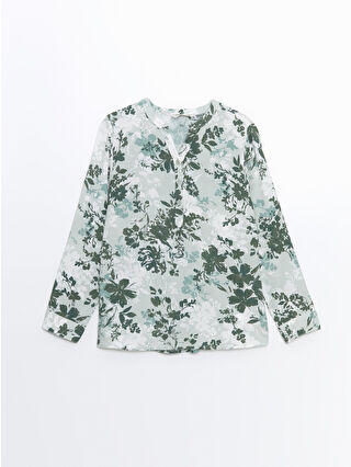 Mint Green Printed