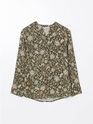 Dark Khaki Printed