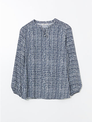 Light Blue Printed